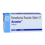 AVOMIN Tablet 25mg (Promethazine Theoclate)